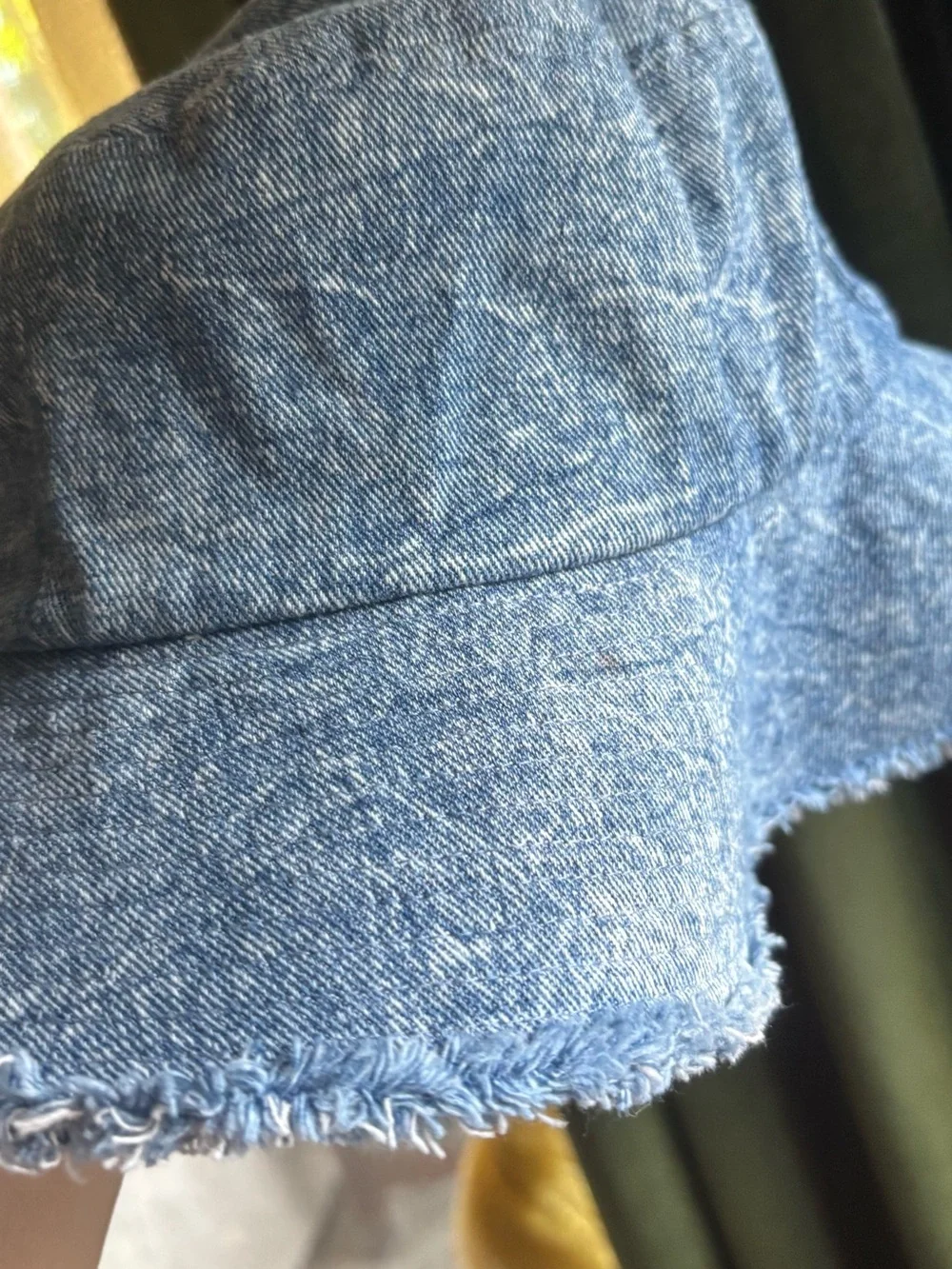 Steve Madden  blue Denim Bucket Hat